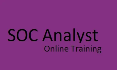 SOC Analyst Online Training